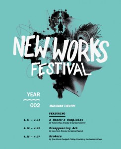 New Works Festival poster