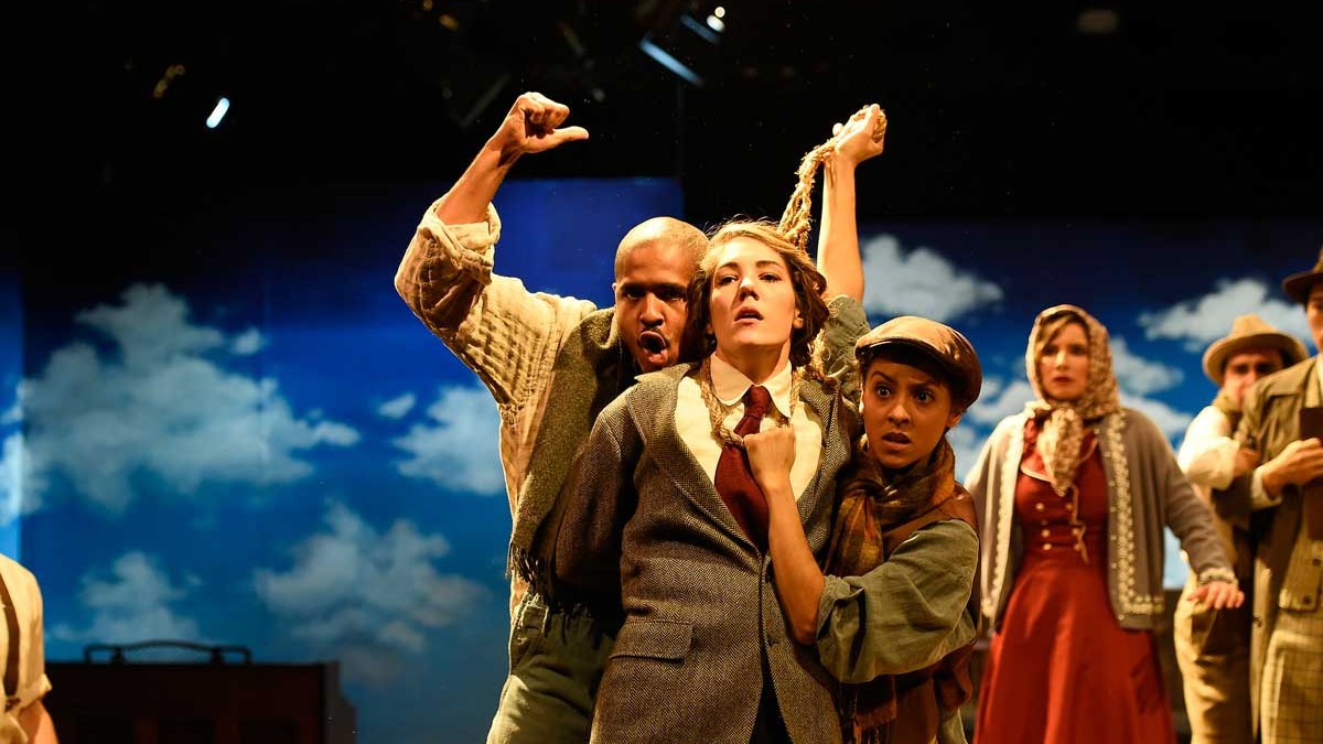a scene from American Clock