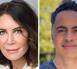 Board of Councilors members Lois Robbins and Kourosh Gohar
