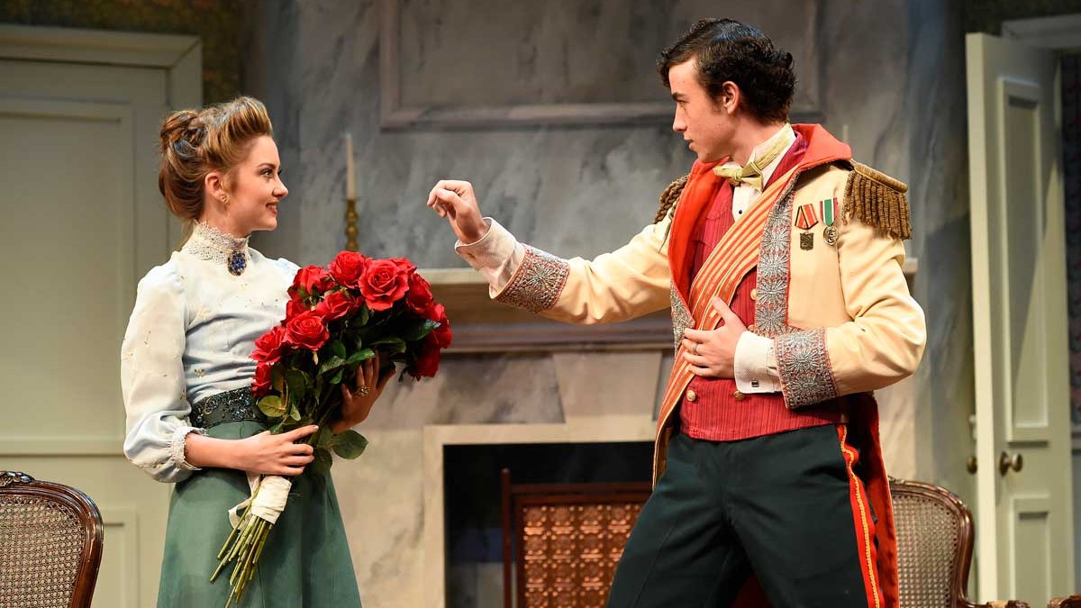 scene from Cat Among the Pigeons