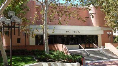 exterior of the Bing Theatre