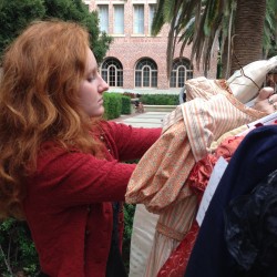 Megan Guthrie-Wedemeyer, as the show's costumer