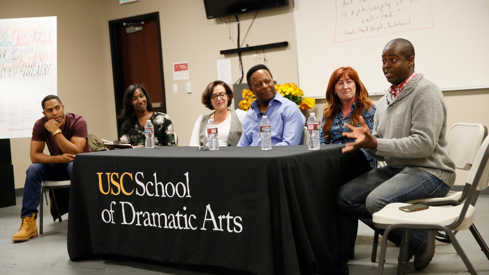 Dramatic Arts Holds A Summit On Diversity · School Of Dramatic Arts · USC