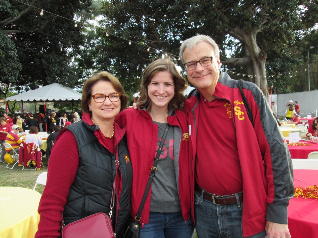 From left, Teresa, Alice and Byron Pollitt.