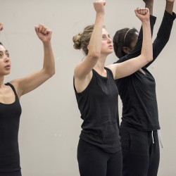 MFA actors in a movement class