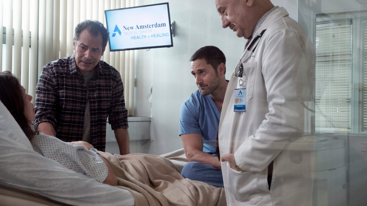 Ryan Eggold stars in New Amsterdam