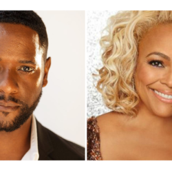 Blair Underwood and Kim Fields