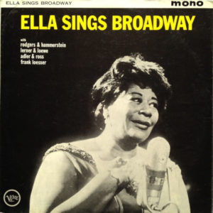 Album cover of Ella Sings Broadway