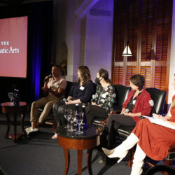 Photo of panel discussion at the SDA in NYC event