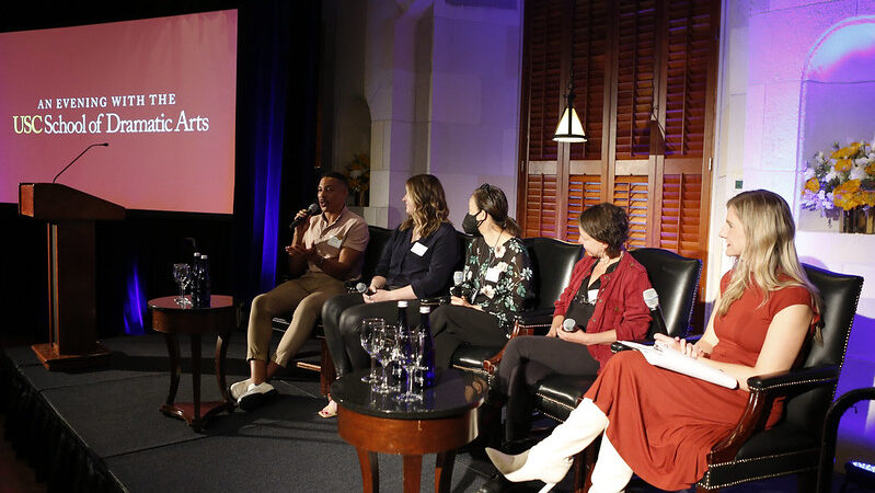 Photo of panel discussion at the SDA in NYC event