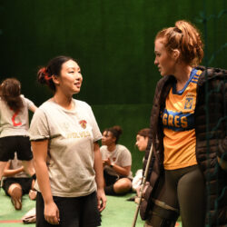 Image of student actors in a play