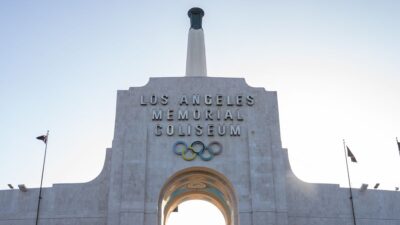 Photo of the Los Angeles Memorial Coliseum